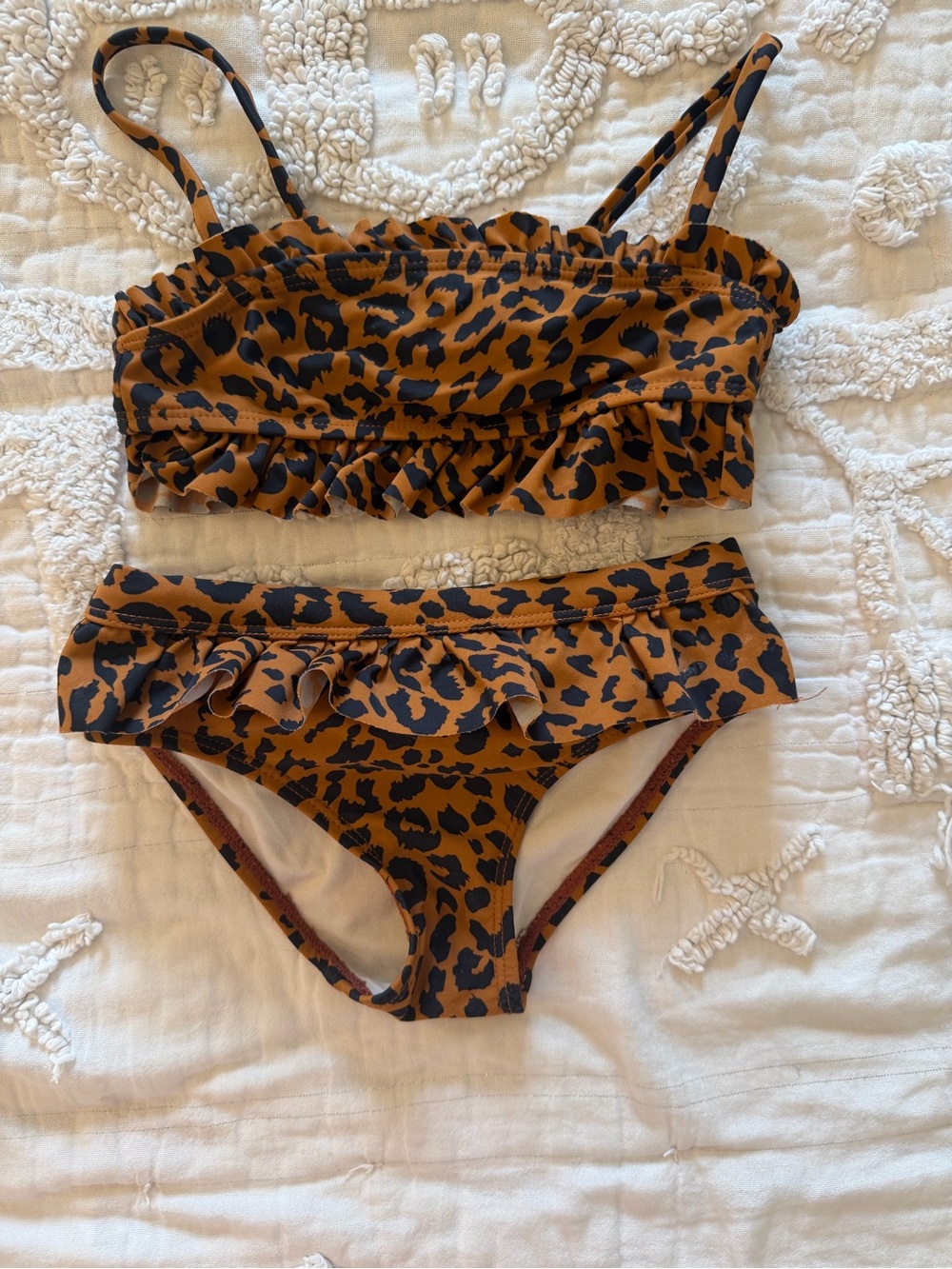 Cotton on girls cheetah bikini size 2